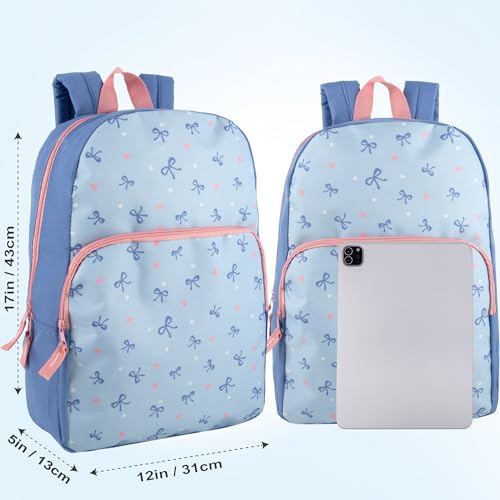 Image of Trail maker Classic 17 inch Backpacks with Adjustable Padded Straps | School Backpacks for Girls, Boys