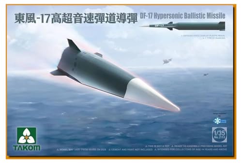 Maquette DF-17 Missile Ballistique TAKOM TAK2153 1:35 pour modélisme militaire