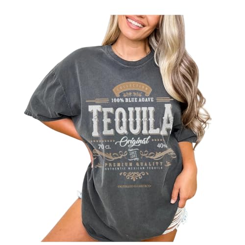 Tequila Vintage Vibe Shirt, Unisex Garment-Dyed T-Shirt, Gift for Men and Women Multi