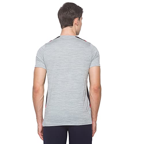 Image of berge' Men's Jacquard Polyester Dry Fit Textured Western Shirts & Tshirts for Men, Quick Drying & Breathable Fabric, Gym Wear Tees & Workout Tops|Half Sleeve T-Shirt|Running Tshirts for Men