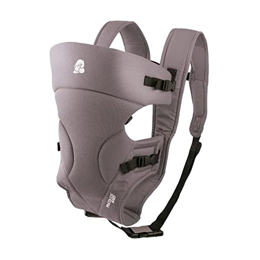 Multikids Canguru Para Bebê Baby Safe 3M - 15Kgs Cinza Baby - Bb1207