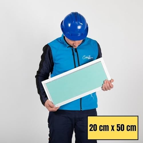 Cartongesso.pro Falltür für Gipskartonplatten | Standardtür für Gipskartonplatten | Falltüren für Gipskartonplatten außerhalb des Standards, Inspektionstür für alle Größen (20 x 50)