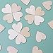 2-Inch Wood Heart 100pcs Blank Unfinished Wooden Slices Discs Cutout Pieces Wedding Guestbook Signin Party Guest Greetings DIY Crafts Projects