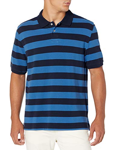 Image of Amazon Essentials Men's Regular-Fit Short Sleeve Cotton Pique Polo Shirt (Available in Big & Tall)