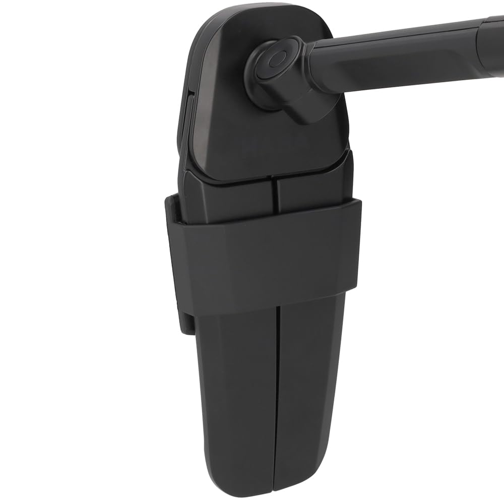 Soporte para teléfono móvil, smartphone, tableta, soporte para teléfono móvil, soporte de pared, metal negro