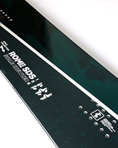 Rome Mens Stale Crewzer Directional Twin Snowboard - 2022/2023 Size 156Cm #TOP2