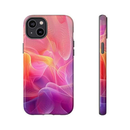 Coque iPhone 14 Plus violette rigide brillante pour éviter les rayures avec style