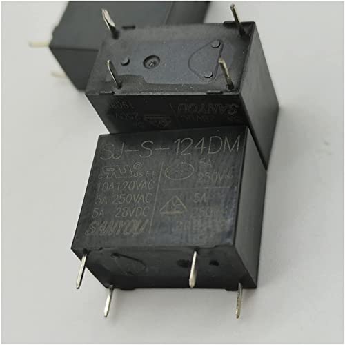 Relé 4-Pin SJ-S-112DM con conmutación eficiente de 5A250VAC normalmente abierto 3