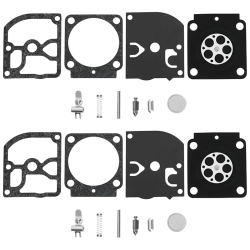 OTOTEC 2er-Set RB-99 Vergaserdichtungssatz Kompatibel mit Stihl HS 81 RT HS 86 R Und Kompatibel mit Zama C1Q-S68