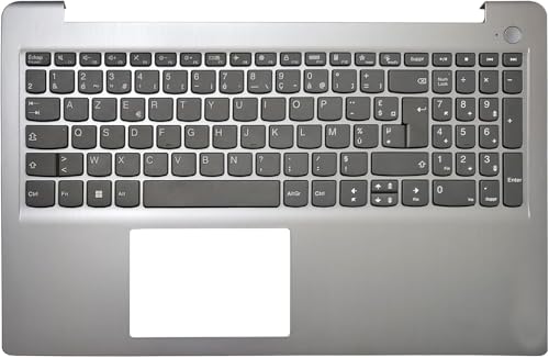 Clavier Lenovo Ideapad 5CB1B69154 AZERTY sans rétroéclairage gris - 2
