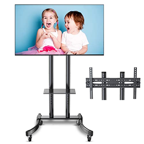 Soporte de TV móvil ajustable para pantallas de 32-65 pulg