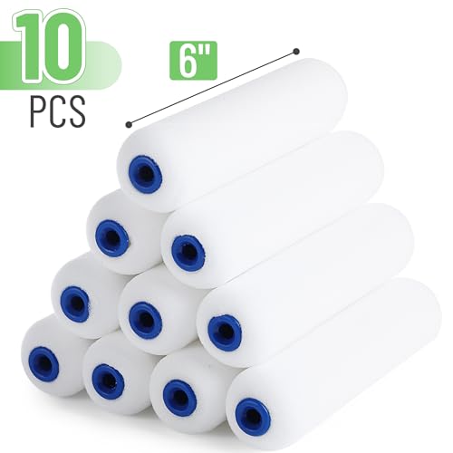 Bates- Foam Paint Roller Covers, 6