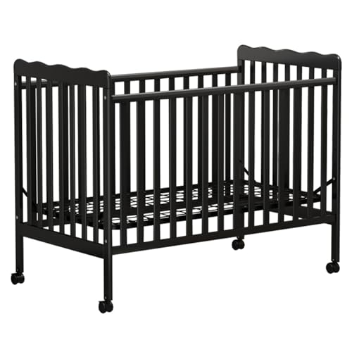 Image of ODUWA 3-in-1 Convertible Crib,Baby Crib, Converts from Baby Crib to Toddler Bed, Daybed and Full-Size Bed Frame, Baby Bed,Fits Standard Full-Size Crib(Mattress not Included)