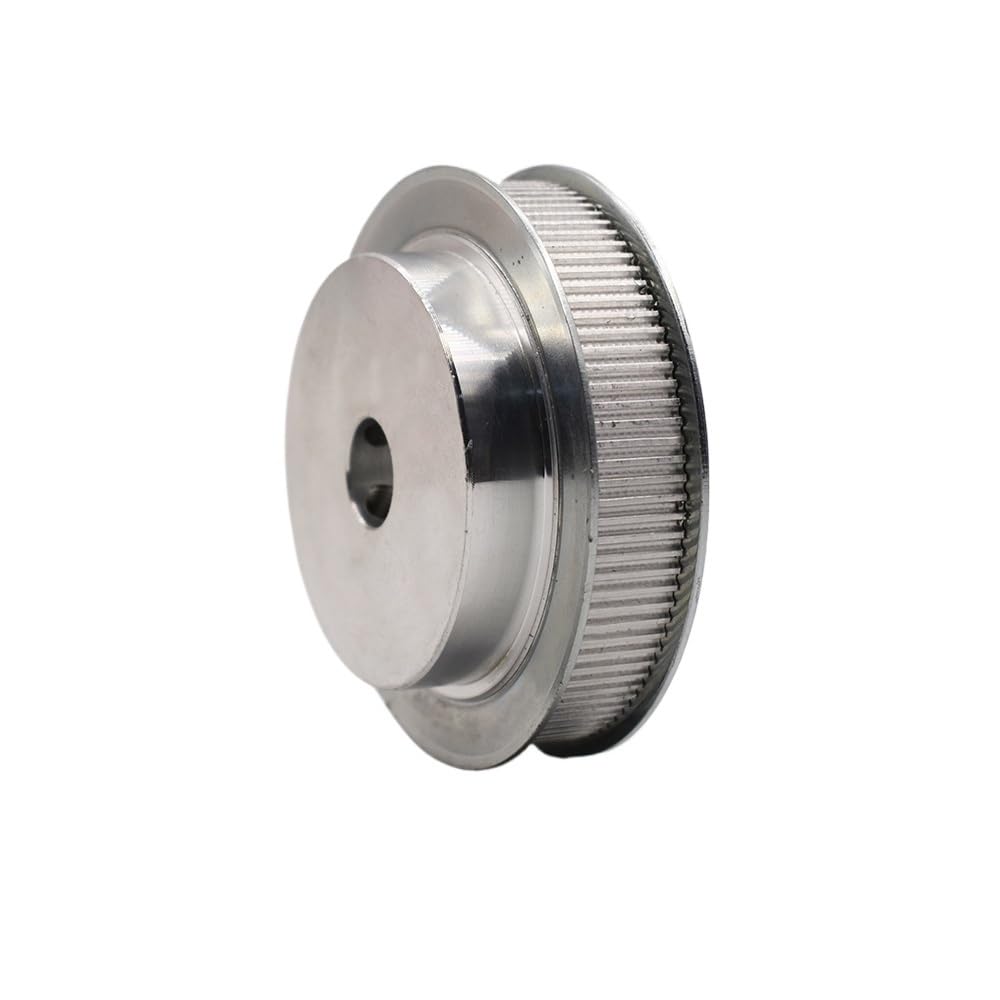 Polea de distribución 2GT de 120 dientes, 120T for correa de distribución, ancho de 10mm, aleación de aluminio tipo BF, rueda síncrona de 6-25mm de diámetro(Bore 25mm)