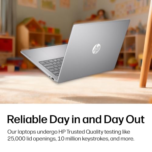 Image of HP OmniBook 3 14 inch Next Gen AI PC, 2K Display, Snapdragon X X1-26-100, 16 GB RAM, 512 GB SSD, Qualcomm Adreno GPU, Windows 11 Home, Nouvelle Silver, 14-hz0388nr