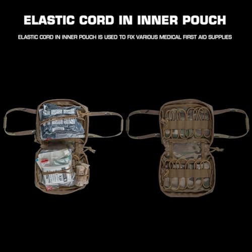 Pochette molle de premiers secours vide pour kit urgence complet - 5
