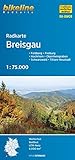 Radkarte Breisgau (RK-BW09): Freiburg, Titisee-Neustadt, Oberrheingraben, Elsass, Schwarzwald, Feldberg, 1:75.000, wetterfest/reißfest, GPS-tauglich mit UTM-Netz (Bikeline Radkarte)