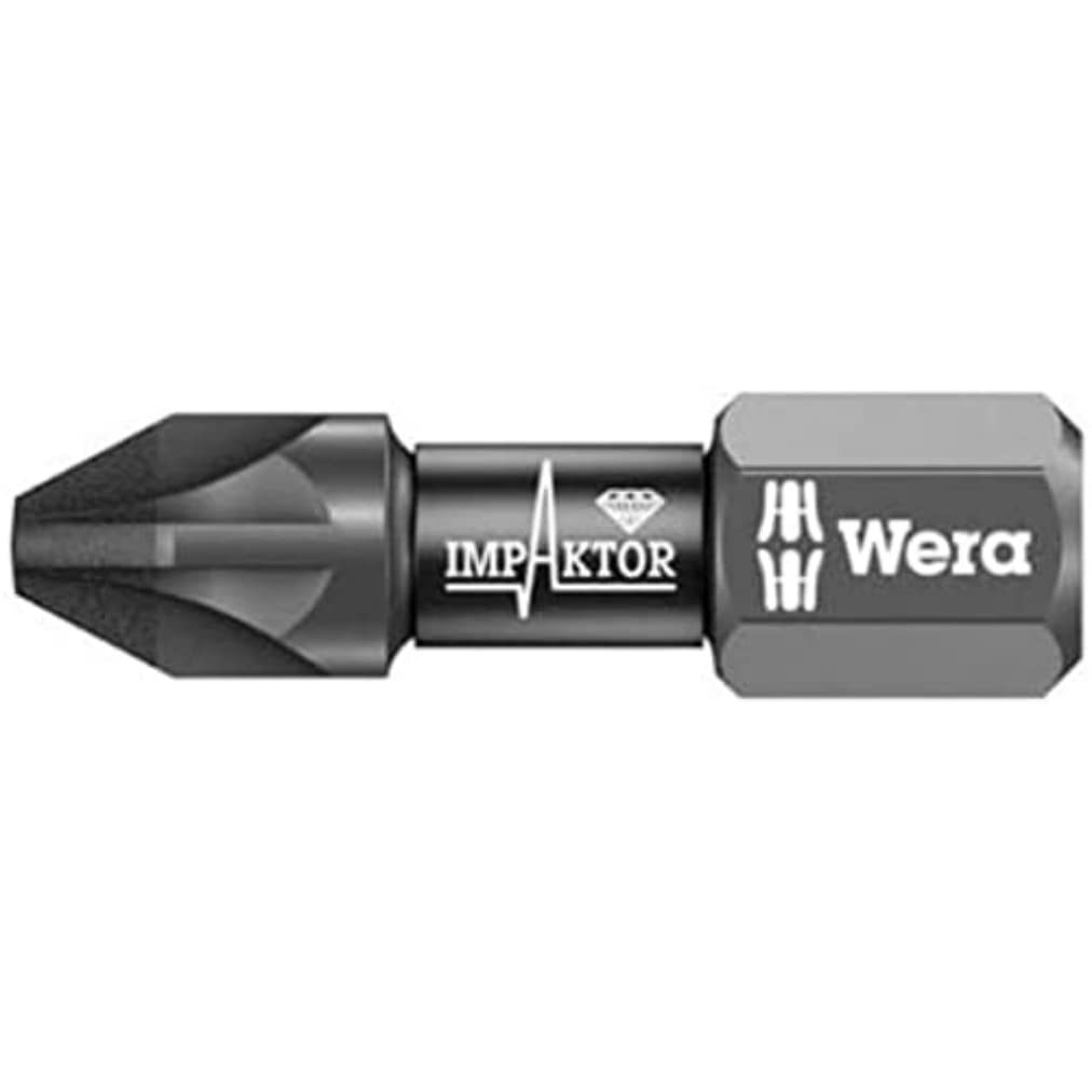 Wera Dc 855/1 Impaktor Insert Bits Pozi Pz3 X 25Mm (Box 10)