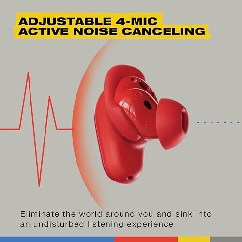 image for Skullcandy Method 360 ANC Wireless Earbuds, Sound by Bose, Bluetooth H