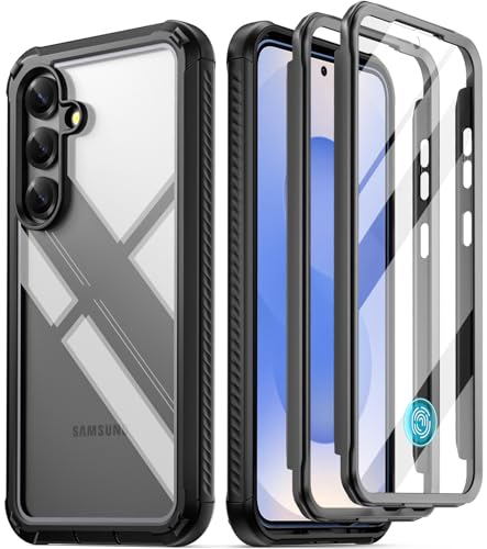Coque Samsung S25+ antichoc 6m Poetic Guardian avec lecteur empreinte