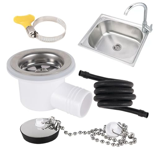 Raccord d'angle anti-fuite lavabo pour réparer un camping-car
