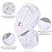 Cienfy Batter's Forearm Elbow Guards for Baseball and Softball, Elbow Pads for Youth and Adult (White Adult-M)