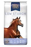 Triple Crown Low Starch, Low Sugar Horse Feed, 50 lbs
