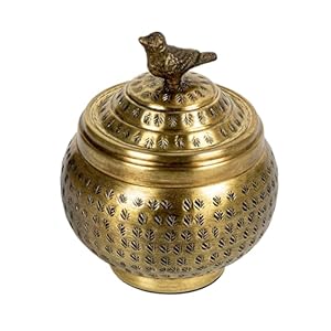 Artistic Co-Op Hammered Container