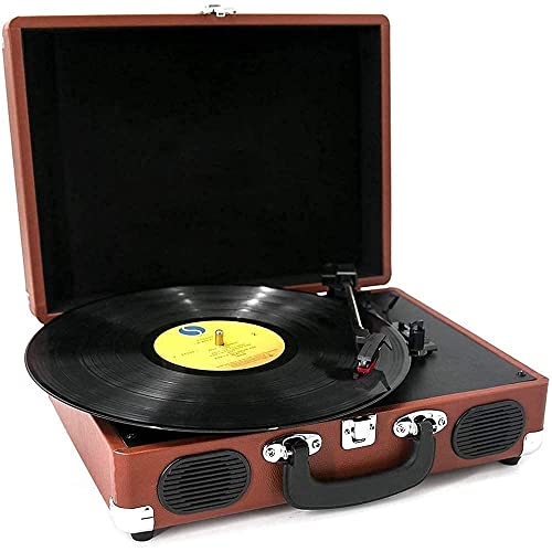 AURADO Tourne-Disque, Platine Vinyle avec 2 Haut-parleurs intégrés, Lecteur LP Vinyle Portable à 3 Vitesses, Sortie RCA… - Les Beatles, Paul McCartney, John Lennon, RIngo Starr, George Harrison AURADO Tourne-Disque, Platine Vinyle avec 2 Haut-parleurs intégrés, Lecteur LP Vinyle Portable à 3 Vitesses, Sortie RCA…