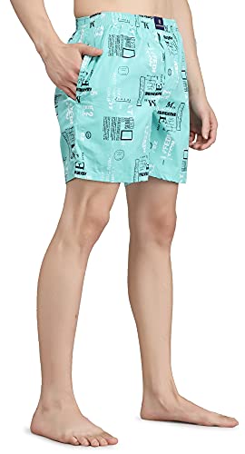 Image of Men's Pure Cotton Regular Printed Boxer