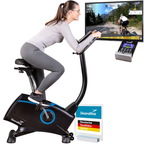 Skandika Ergometer Fahrrad Atlantis | Heimtrainer mit App...