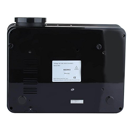 UHAPPY Proiettore TV digitale 1280 * 800 HD DVB-T