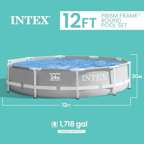 Intex Prism Frame 12ft Round Pool Review for Easy Summer Fun - Image 3