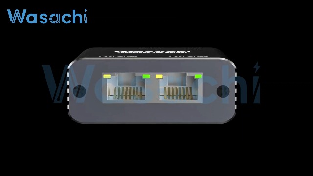 Amazon.co.jp: Wasachi LAN 分配器 1入力2出力 1000Mbps RJ45