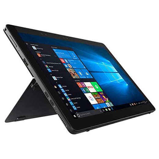 Dell Latitude 5285 Tablet 2-in-1 PC, Intel Core i5-7200U Processor, 8 GB Ram, 256 GB M.2 Solid State Drive, Dual Camera, WiFi & Bluetooth, USB 3.1 Gen 1, Type C Port, Windows 10 Pro (Renewed)