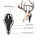 Allen Company EZ Mount Silhouette Skull Peg, Black