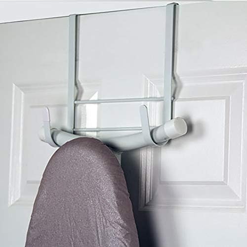 Home Basics Sunbeam Over The Door Ironing Board Holder [Kitchen], White