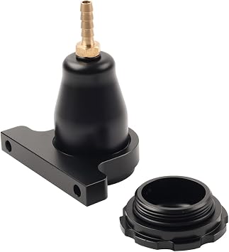 Cnonee1 Manual Fluid Reservoirs Hydraulic Clutch Reservoir BlackModel A Aluminum For GM Plastic Clutch Reservoir 1 Pc