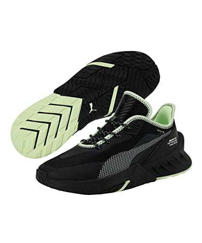 Image of Puma Unisex-Adult Mapf1 Maco Sl Sneaker, Black-Fizzy Apple, 10 UK