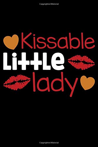 Kissable little lady: Valentine's Day Book for Kids - Notebook (Journal, Diary) for Children | 120 draw and write pages