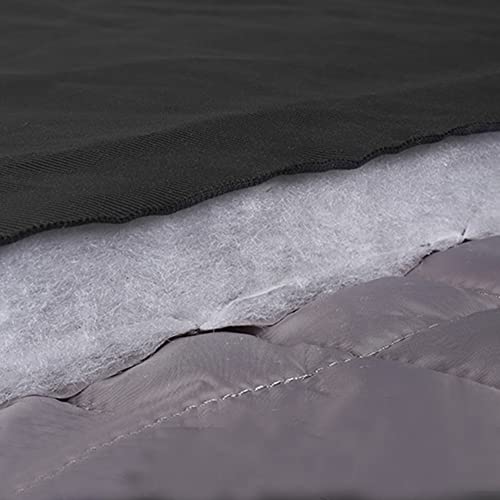DoggieKit Hundemäntel Wasserdicht Winddicht Warm Winter Sicher mit Gewinde Reflektierende Streifen Jacke für Mittelgroße Große Hunde mit Geschirrloch für Welpen Haustiere Kaltes Wetter Kleidung Weste