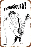 TENACIOUS D poster Poster Vintage Tin Sign for Bar Office Home Wall Decor Gift Retro Metal Sign 12 X 8 inch