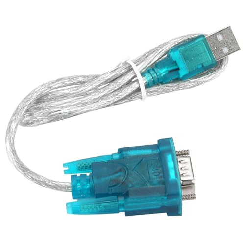 MUNEFE USB to Serial Adapters, Programming Cable Adapters, PLC Programming Cable, Suitable for Ensuring More Stable Chip Performance
