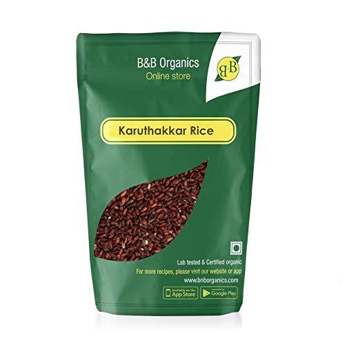 B&B Organics Karuthakkar Rice (1 Kg)
