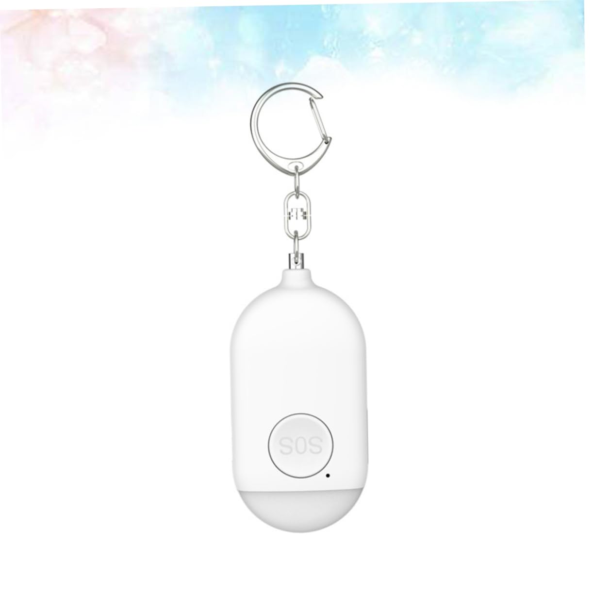 Mikikit 3pièces Alarme Personnelle Urgence pour Femmes Dispositif De Sécurité Compact Et Léger pour à Main Et Clés Extérieur