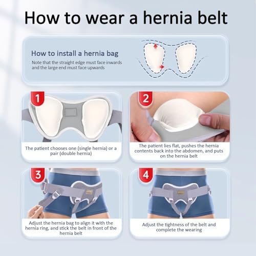 Faja para Hernia Inguinal Ajustable para Hombre miniatura 7