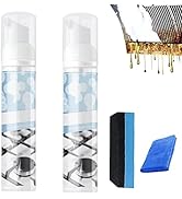 PANGEGE Luckinwish Foam Cleaner, Kitchen Grease Form Cleaner Powerful Stain Remover Bubble Cleane...