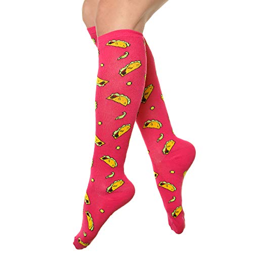 Image of Angelina Novelty Assorted KNEE HIGH Women's Kids Girls Socks