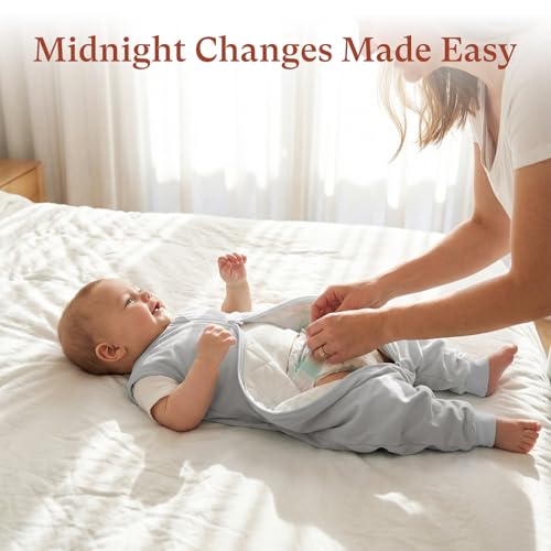 Image of 1.0 TOG Toddler Sleep Sack with Legs for Early Walkers, Wearable Blanket for Tall Walking Toddlers 18-36 Months