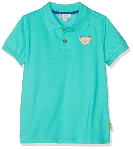 Preisvergleich Produktbild Steiff Jungen Poloshirt, Grün (Aqua Green 5007), 110